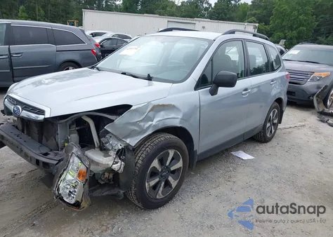 2017 Subaru Forester 2.5I from USA, damaged, VIN JF2SJABC9HH437545